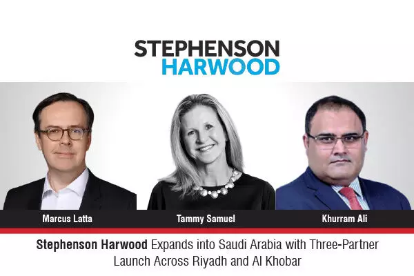 Stephenson Harwood Expands Into Saudi Arabia With Three-Partner Launch Across Riyadh And Al Khobar