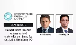 Herbert Smith Freehills Kramer Advised underwriters On Bama Tea Co., Ltd.’s Hong Kong IPO Herbert Smith Freehills Kramer Advised underwriters On Bama Tea Co., Ltd.’s Hong Kong IPO