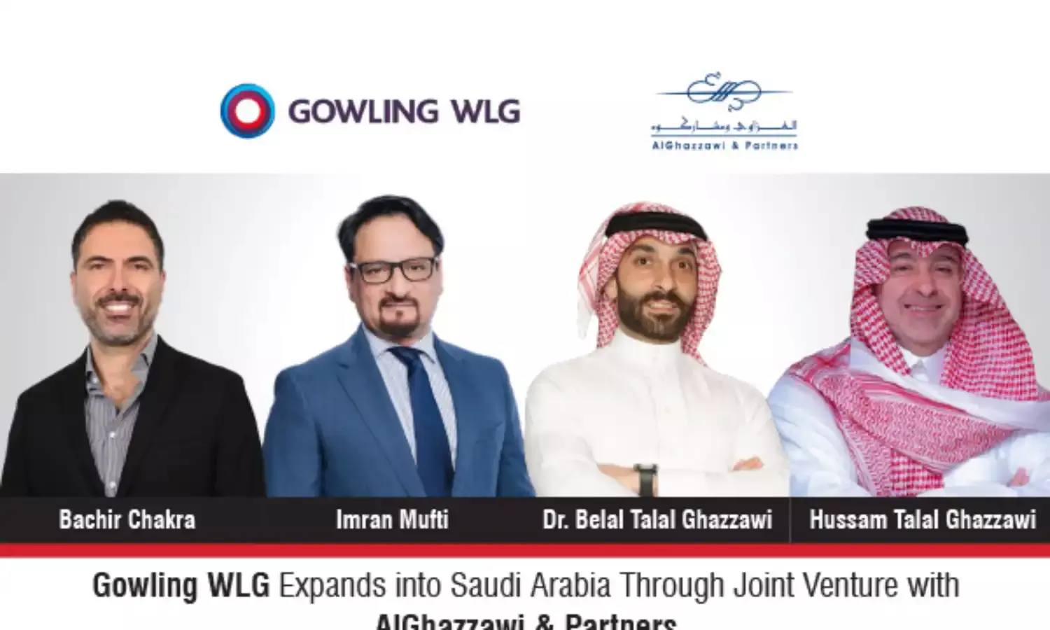 Gowling WLG Expands Into Saudi Arabia Through Joint Venture With AlGhazzawi & Partners