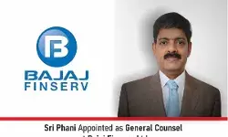 Sri Phani Appointed as General Counsel at Bajaj Finance Ltd