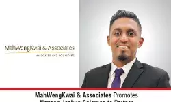 MahWengKwai & Associates Promotes Naveen Joshua Solomon To Partner MahWengKwai & Associates Promotes Naveen Joshua Solomon To Partner