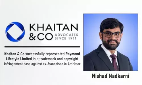Khaitan & Co Successfully Represented Raymond Lifestyle Limited In A Trademark And Copyright Infringement Case Against Ex-Franchisee in Amritsar
