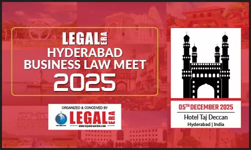 Taj Deccan, Hyderabad  Organised by Legal Era — Legal Media Group