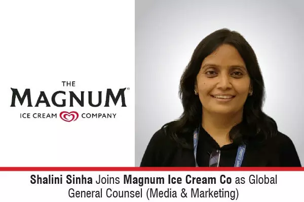 Shalini Sinha Joins Magnum Ice Cream Co As Global General Counsel (Media & Marketing)