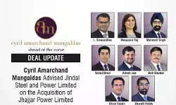 Cyril Amarchand Mangaldas Advised Jindal Steel and Power Limited on the Acquisition of Jhajjar Power Limited