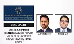 Shardul Amarchand Mangaldas Advised Norwest Capital On Its Investment In Goyaz Jewellery Private Limited