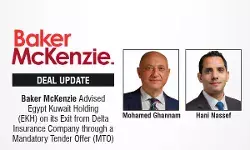 Baker McKenzie Advised Egypt Kuwait Holding (EKH) On Its Exit From Delta Insurance Company Through A Mandatory Tender Offer (MTO) Baker McKenzie Advised Egypt Kuwait Holding (EKH) On Its Exit From Delta Insurance Company Through A Mandatory Tender Offer (MTO)