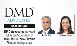 DMD Advocates Advised IMFA On Acquisition Of Tata Steel’s Ferro Chrome Plant At Kalinganagar DMD Advocates Advised IMFA On Acquisition Of Tata Steel’s Ferro Chrome Plant At Kalinganagar