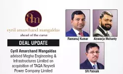 Cyril Amarchand Mangaldas Advised Megha Engineering & Infrastructures Limited On Acquisition Of TAQA Neyveli Power Company Limited