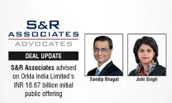 S&R Associates Advised On Orkla India Limited’s INR 16.67 Billion Initial Public Offering S&R Associates Advised On Orkla India Limited’s INR 16.67 Billion Initial Public Offering