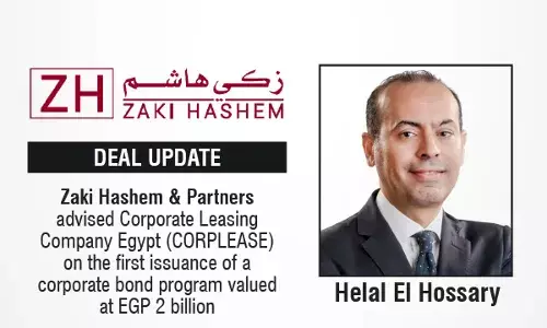 Zaki Hashem & Partners advised Corporate Leasing Company Egypt (CORPLEASE) On The First Issuance Of A Corporate Bond Program Valued At EGP 2 Billion