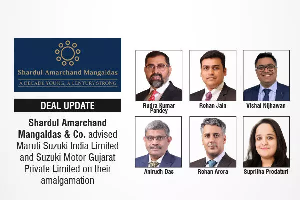 Shardul Amarchand Mangaldas & Co. Advised Maruti Suzuki India Limited And Suzuki Motor Gujarat Private Limited On Their Amalgamation