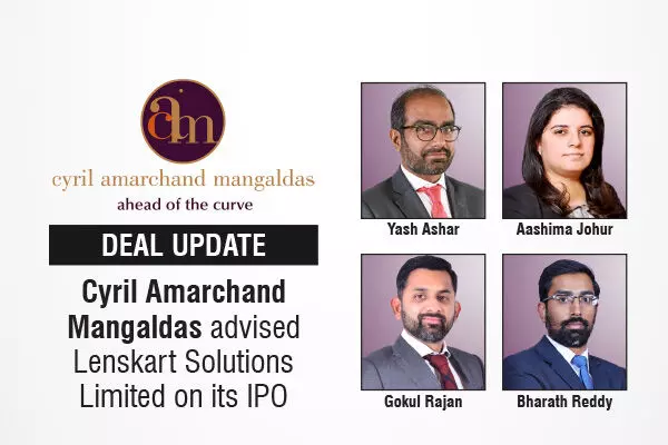 Cyril Amarchand Mangaldas Advised Lenskart Solutions Limited On Its IPO