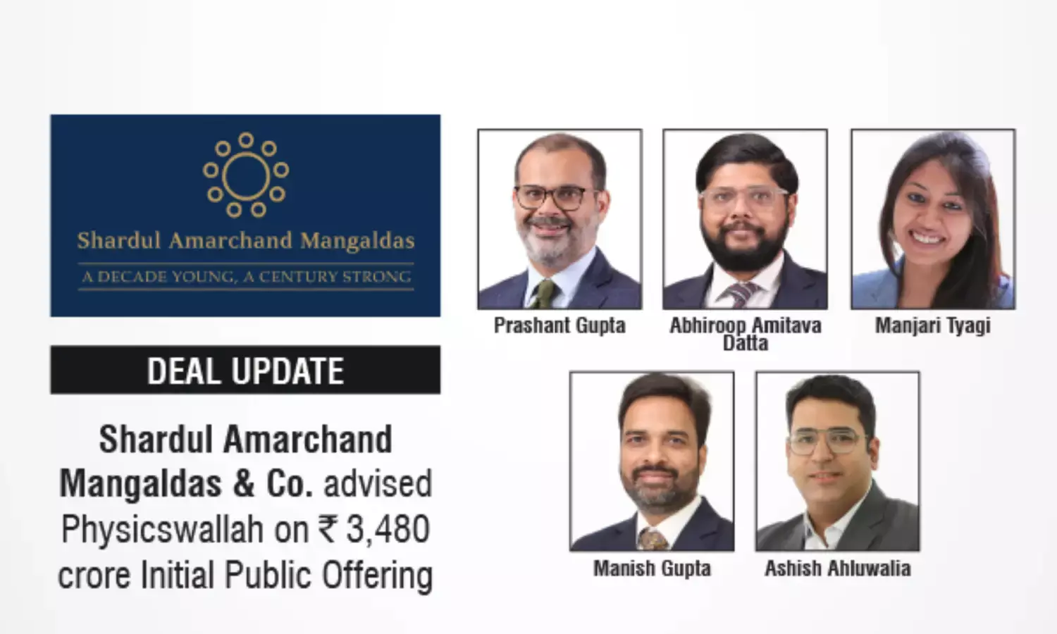 Shardul Amarchand Mangaldas & Co. Advised Physicswallah On ₹3,480 Crore Initial Public Offering