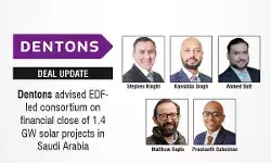 Dentons Advised EDF-Led Consortium On Financial Close Of 1.4 GW Solar Projects In Saudi Arabia