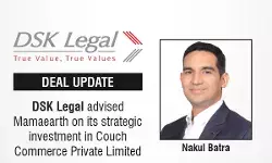 DSK Legal Advised Mamaearth On Its Strategic Investment In Couch Commerce Private Limited