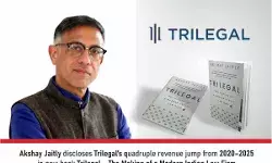 Akshay Jaitly Discloses Trilegal’s Quadruple Revenue Jump From 2020–2025 In New Book Trilegal – The Making Of A Modern Indian Law Firm Akshay Jaitly Discloses Trilegal’s Quadruple Revenue Jump From 2020–2025 In New Book Trilegal – The Making Of A Modern Indian Law Firm