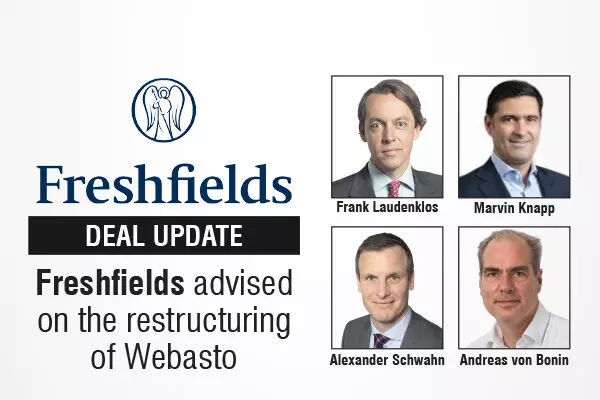 Freshfields advised on the restructuring of Webasto