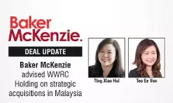 Baker McKenzie Advised WWRC Holding On Strategic Acquisitions In Malaysia