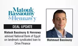 Matouk Bassiouny & Hennawy Advised National Bank Of Egypt On Landmark Syndicated Loan To Drive Finance