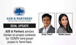 AZB & Partners Advised Gentari On Project Contracts For 153MW Wind Power Project In Tamil Nadu