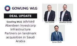 Gowling WLG advised Aberdeen Investcorp Infrastructure Partners on landmark acquisition in Saudi Arabia