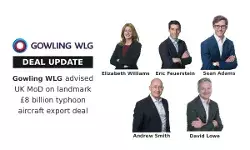 Gowling WLG advised UK MoD on landmark £8 billion typhoon aircraft export deal