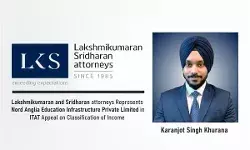 Lakshmikumaran and Sridharan attorneys Represents Nord Anglia Education Infrastructure Private Limited in ITAT Appeal on Classification of Income