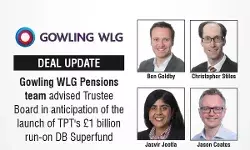 Gowling WLG Pensions team advises Trustee Board in anticipation of the launch of TPTs £1 billion run-on DB Superfund Gowling WLG Pensions team advises Trustee Board in anticipation of the launch of TPTs £1 billion run-on DB Superfund