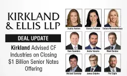 Kirkland Advised CF Industries on Closing $1 Billion Senior Notes Offering Kirkland Advised CF Industries on Closing $1 Billion Senior Notes Offering