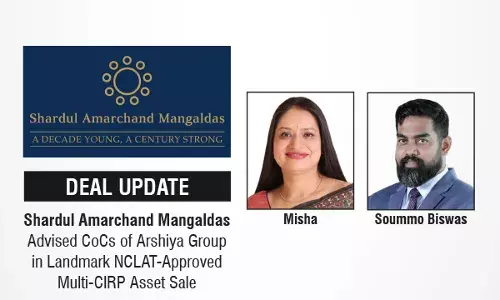 Shardul Amarchand Mangaldas Advised CoCs Of Arshiya Group In Landmark NCLAT-Approved Multi-CIRP Asset Sale