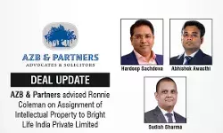 AZB & Partners Advised Ronnie Coleman On Assignment Of Intellectual Property To Bright Life India Private Limited