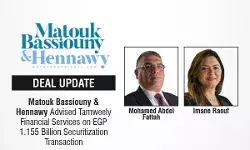 Matouk Bassiouny & Hennawy Advised Tamweely Financial Services On EGP 1.155 Billion Securitization Transaction