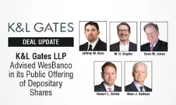 K&L Gates LLP Advised Wesbanco In Its Public Offering Of Depositary Shares K&L Gates LLP Advised Wesbanco In Its Public Offering Of Depositary Shares