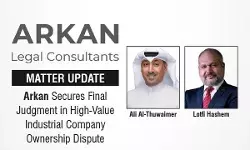 Arkan Secures Final Judgment In High-Value Industrial Company Ownership Dispute Arkan Secures Final Judgment In High-Value Industrial Company Ownership Dispute