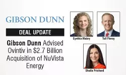 Gibson Dunn Advised Ovintiv in $2.7 Billion Acquisition of NuVista Energy