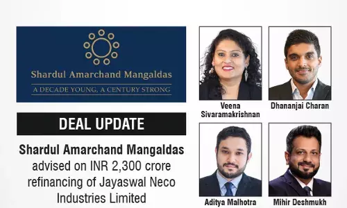 Shardul Amarchand Mangaldas Advised On INR 2,300 Crore Refinancing Of Jayaswal Neco Industries Limited