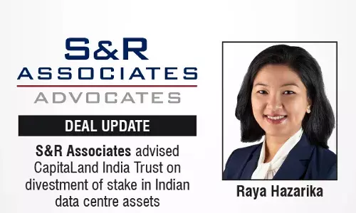 S&R Associates Advised CapitaLand India Trust On Divestment Of Stake In Indian Data Centre Assets