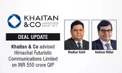 Khaitan & Co Advised Himachal Futuristic Communications Limited On INR 550 Crore QIP