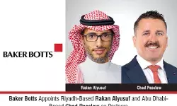 Baker Botts Appoints Riyadh-Based Rakan Alyusuf And Abu Dhabi-Based Chad Passlow As Partners