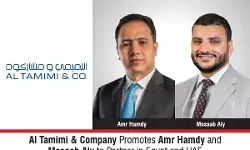 Al Tamimi & Company Promotes Amr Hamdy And Mosaab Aly To Partner In Egypt And UAE