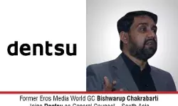 Former Eros Media World GC Bishwarup Chakrabarti Joins Dentsu As General Counsel – South Asia Former Eros Media World GC Bishwarup Chakrabarti Joins Dentsu As General Counsel – South Asia