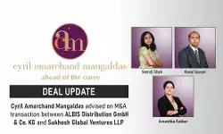 Cyril Amarchand Mangaldas Advised On M&A Transaction Between ALBIS Distribution GmbH & Co. KG And Sukhesh Global Ventures LLP