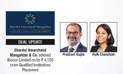 Shardul Amarchand Mangaldas & Co. Advised Biocon Limited On Its ₹4,150 Crore Qualified Institutions Placement.