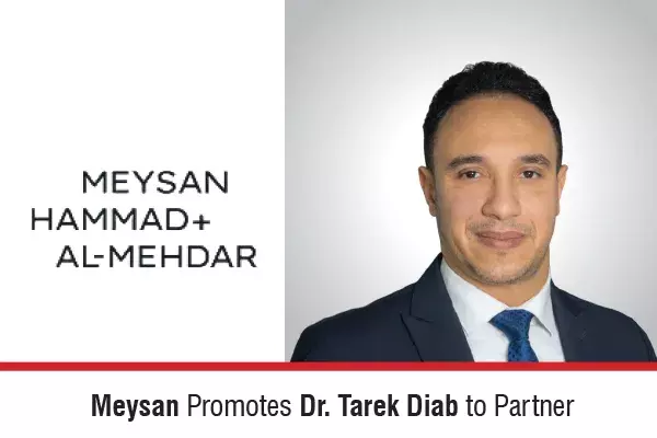 Meysan Promotes Dr. Tarek Diab To Partner