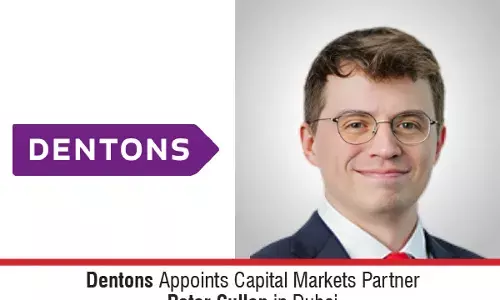 Dentons Appoints Capital Markets Partner Peter Cullen In Dubai