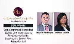 Cyril Amarchand Mangaldas Advised Uber India Systems Private Limited On Its Investment In Everest Fleet Private Limited.