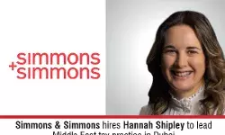 Simmons & Simmons Hires Hannah Shipley To Lead Middle East Tax Practice In Dubai Simmons & Simmons Hires Hannah Shipley To Lead Middle East Tax Practice In Dubai