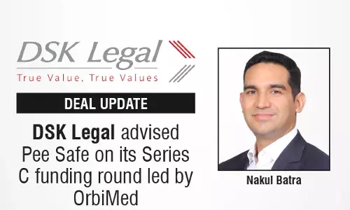 DSK Legal Advised Pee Safe On Its Series C funding Round Led By OrbiMed.