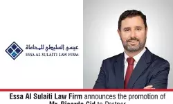 Essa Al Sulaiti Law Firm Announces The Promotion Of Mr. Ricardo Cid To Partner